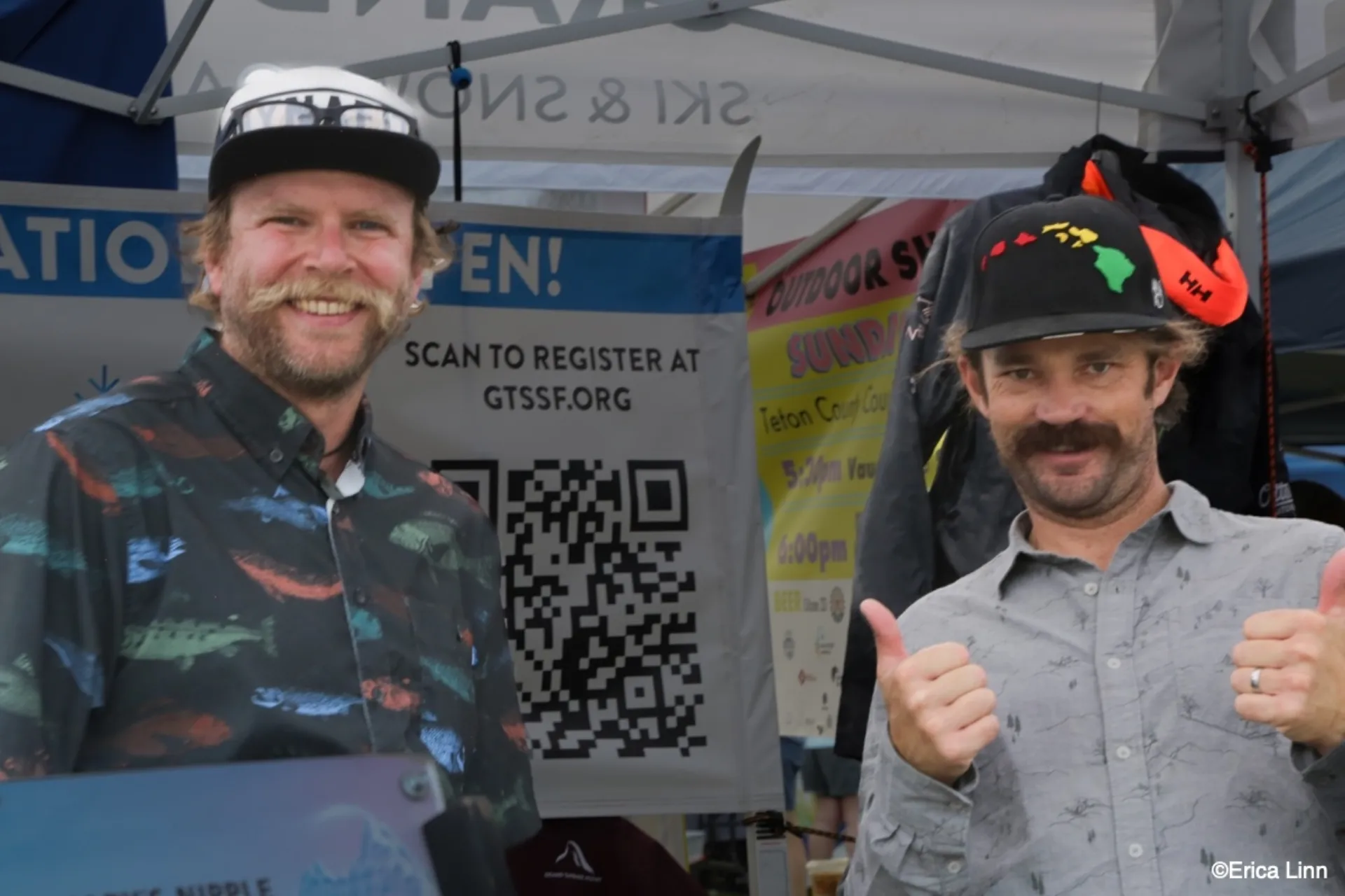 Teton Valley community gathering at a Community Foundation event